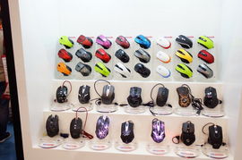 鼠标唱戏百花齐放 达尔优香港电子展展台展示电子产品新貌