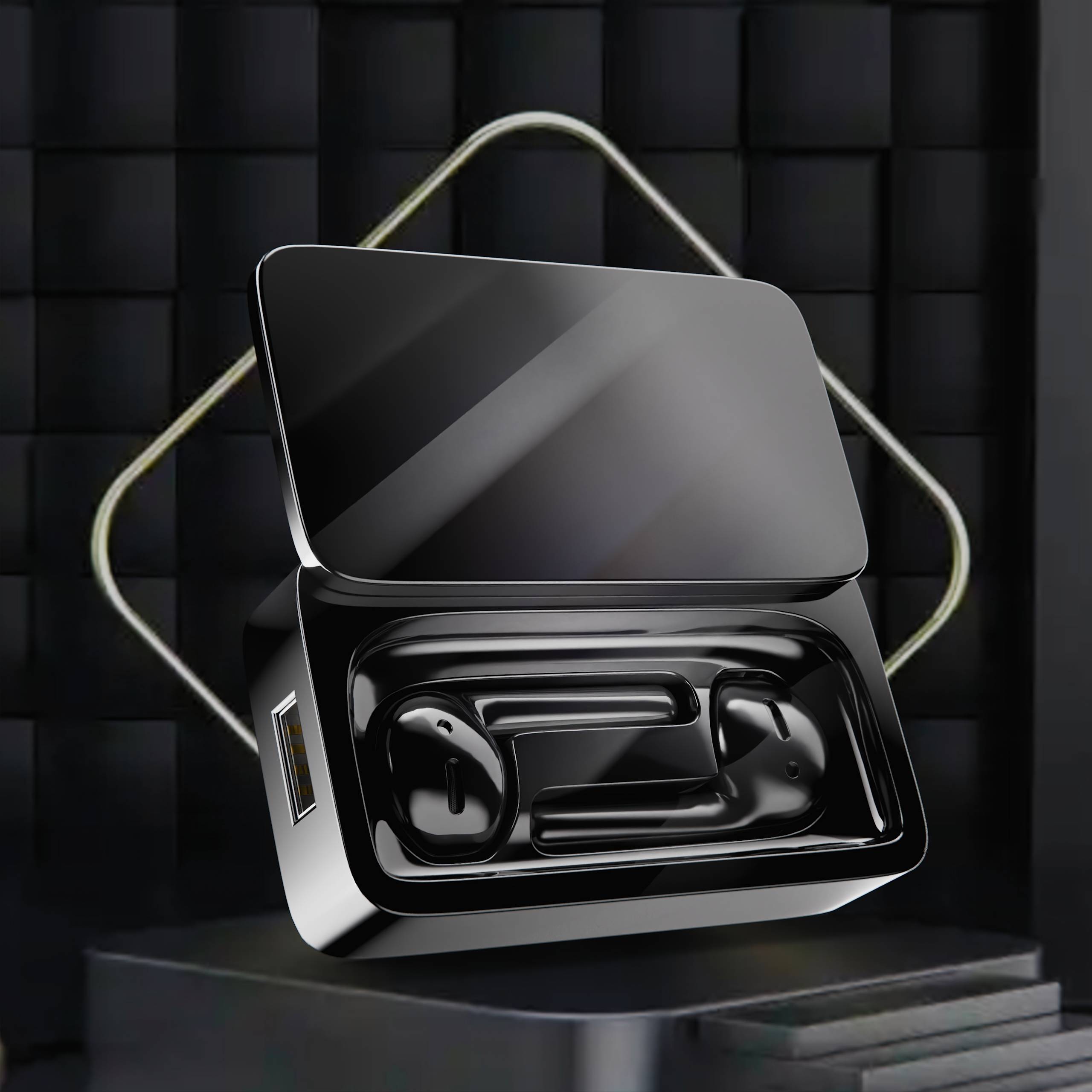 白色鲜明对比 电子产品外包装设计的细节美学